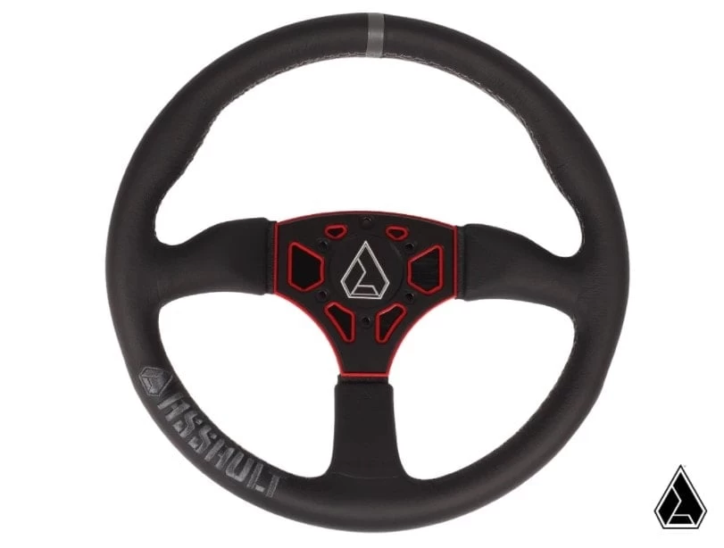 ASSAULT INDUSTRIES 350R LEATHER STEERING WHEEL (UNIVERSAL) - Image 2
