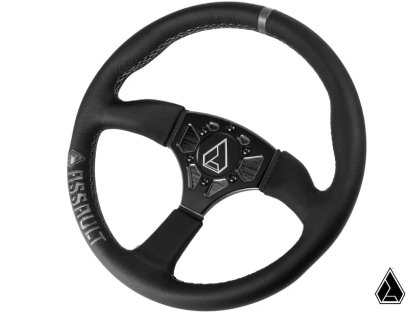 ASSAULT INDUSTRIES 350R LEATHER STEERING WHEEL (UNIVERSAL) - Image 6
