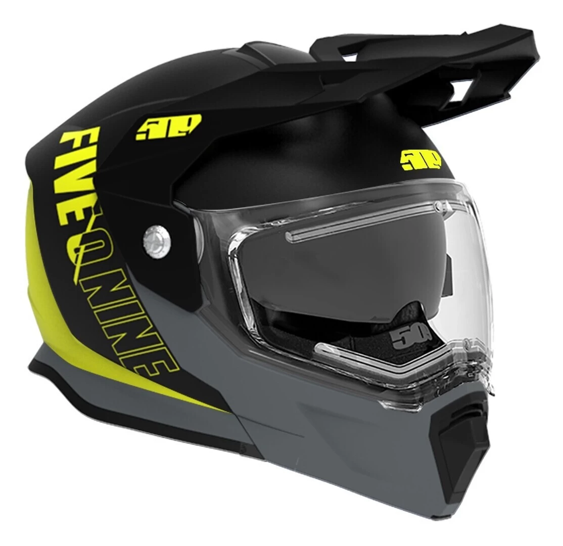 509 Delta R4 Ignite Helmet - Electric Shield Lime Green/Grey / SM [Open Box]