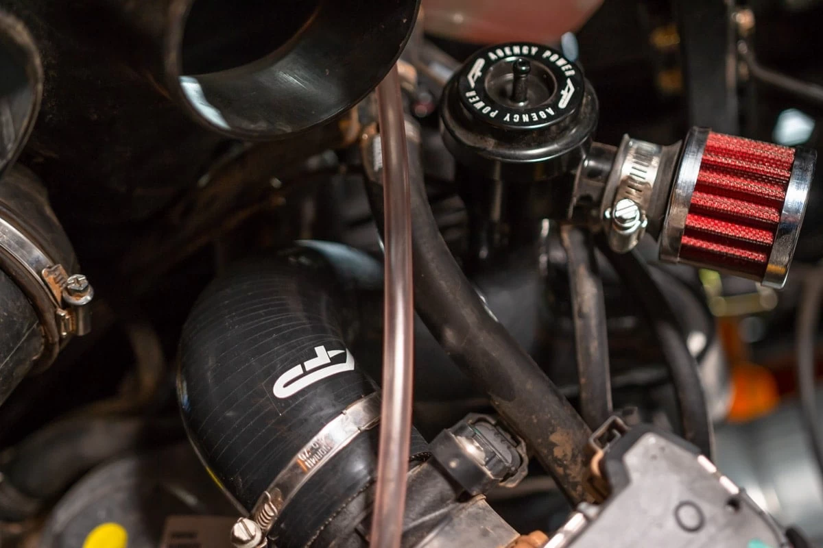 Agency Power Silicone Boost Tube With BOV Port Can-Am X3 Turbo RR 2020+ - Image 5