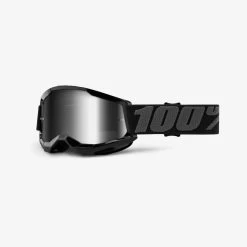 100% Strata2 Jr. Goggles Black