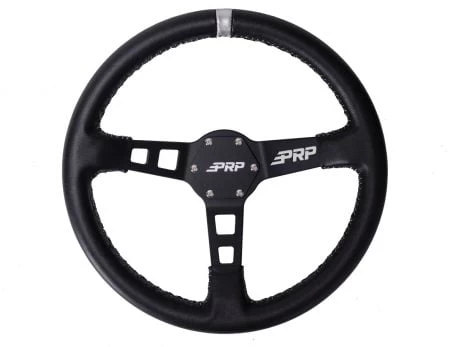 PRP Deep Dish Steering Wheel - Leather - Image 5