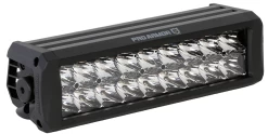 Pro Armor Onyx 11" Spot LED Dual Row Lightbar - Clear