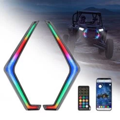 Kemimoto Polaris RZR XP 1000 Turbo (2019-2022) RGB Turn Signal Lights
