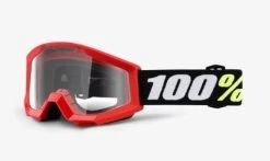 100% Strata Mini Goggles Red