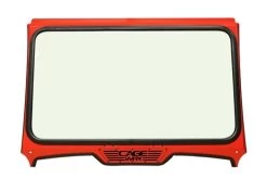 CageWRX Super Shorty Aluminum Glass Windshield - RZR Turbo S