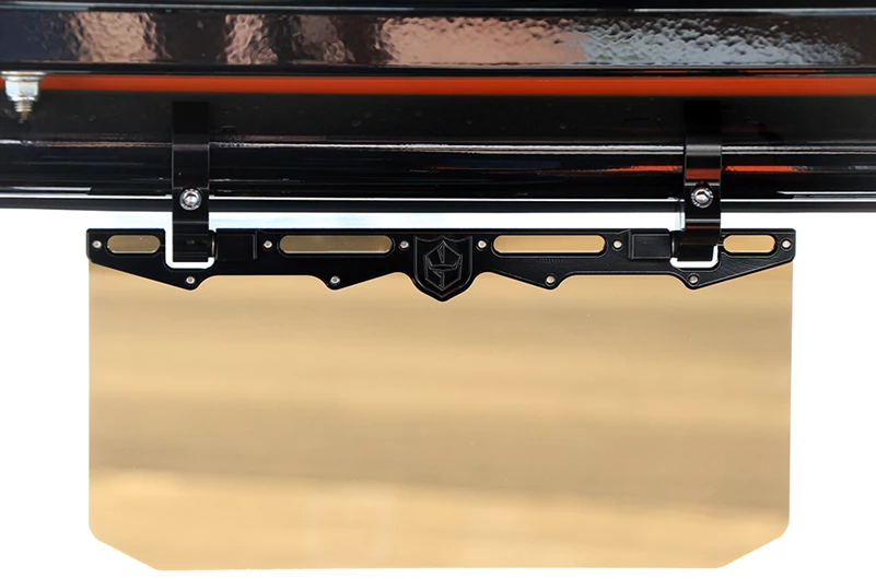 Pro Armor 12" Tinted Aluminum Visor - Image 3