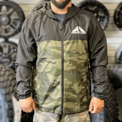 Fueled UTV Lightweight Camo Windbreaker