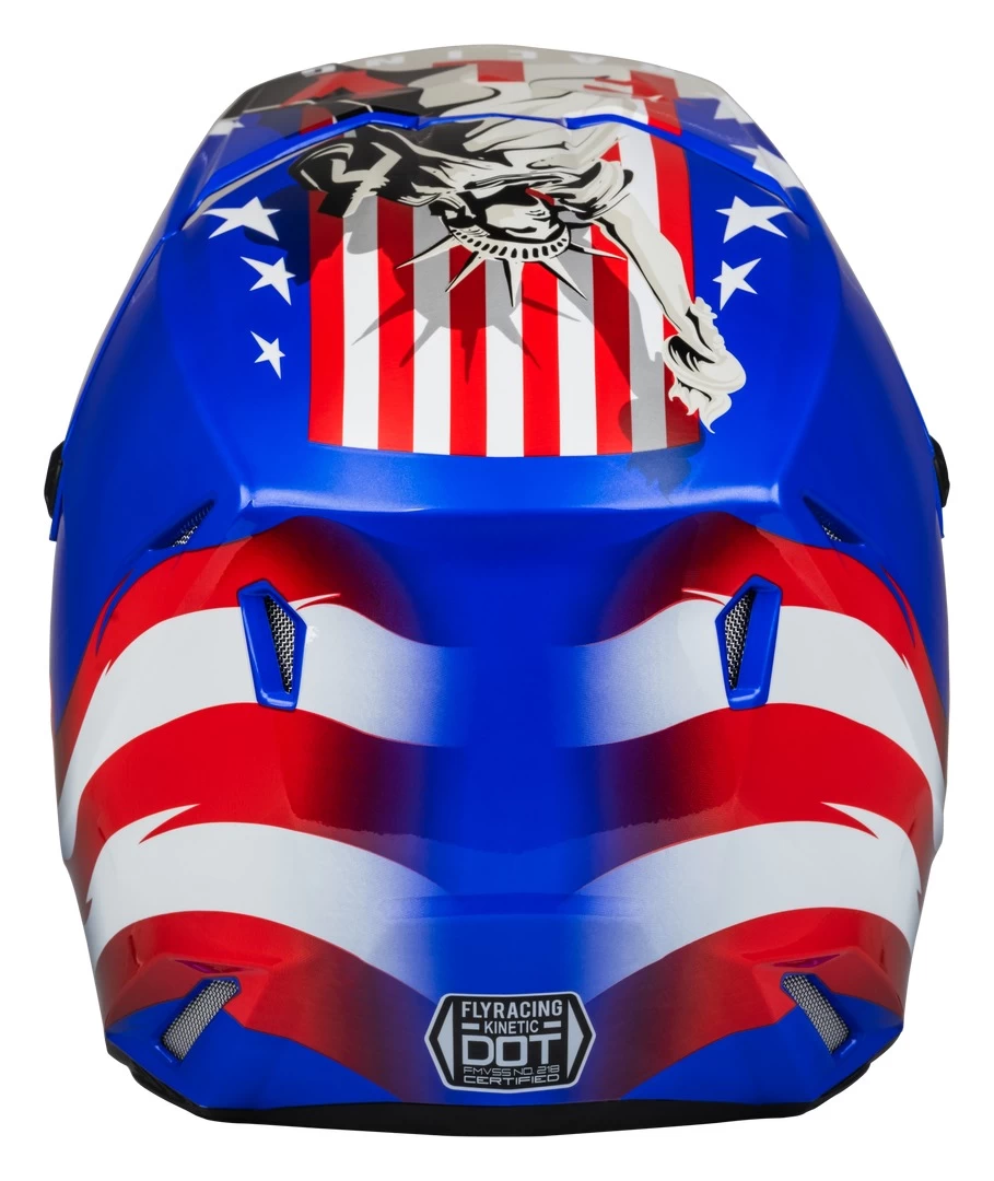 Fly Racing Kinetic Patriot Helmet - Image 3
