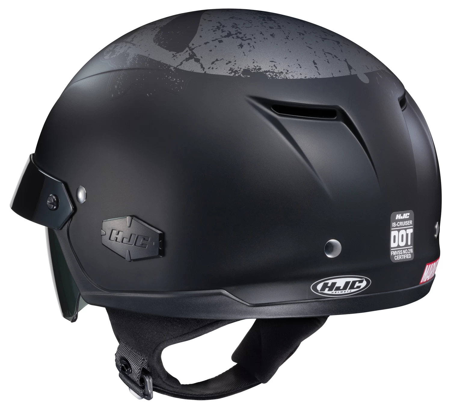 HJC IS-Cruiser Punisher Helmet - Image 3