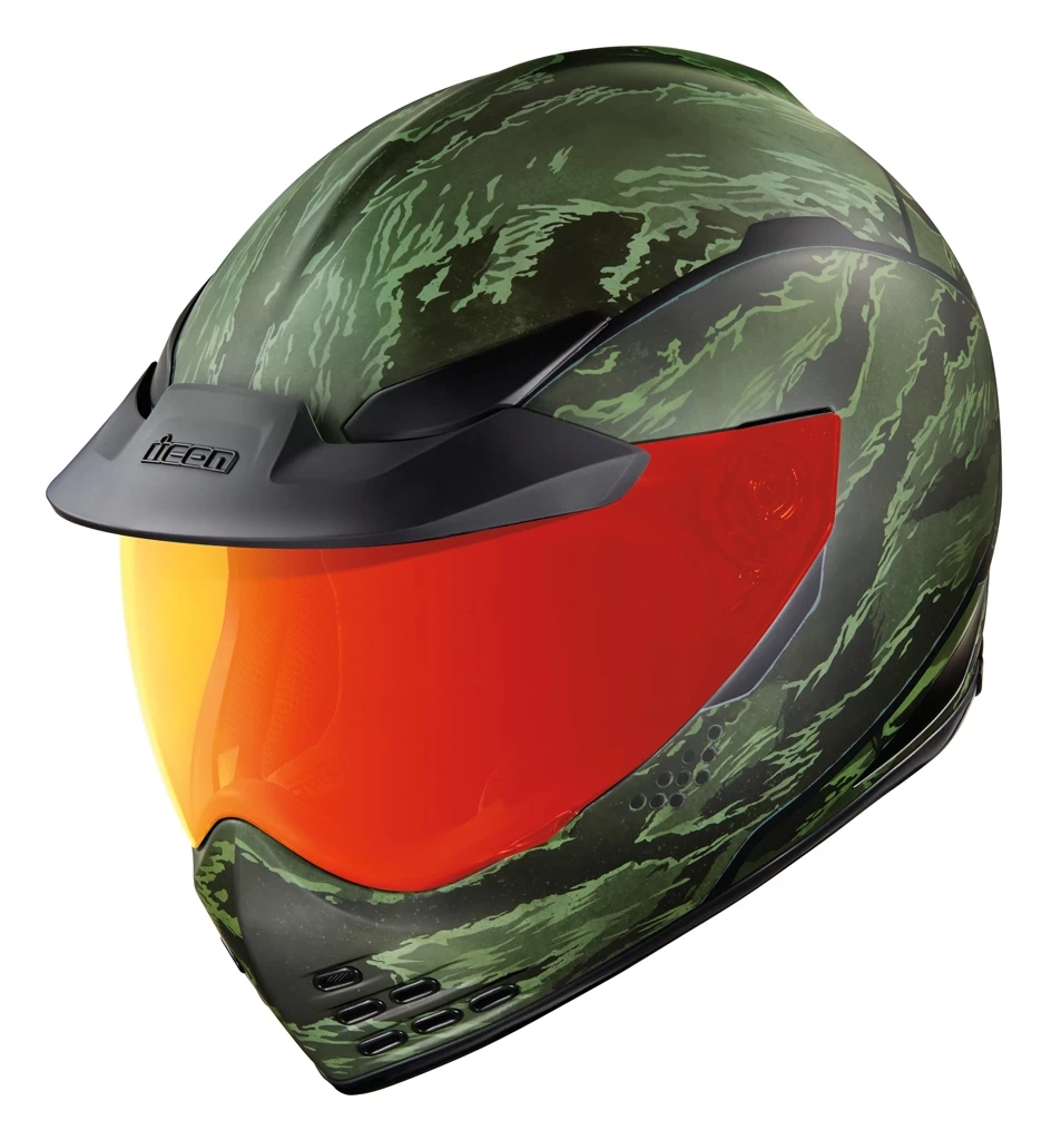 Icon Domain Tiger Blood Helmet