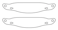 Racing Optics Xstack Road Tear-Offs
