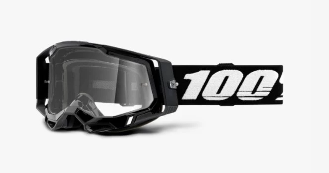 100% Racecraft2 Goggles Black - Image 3