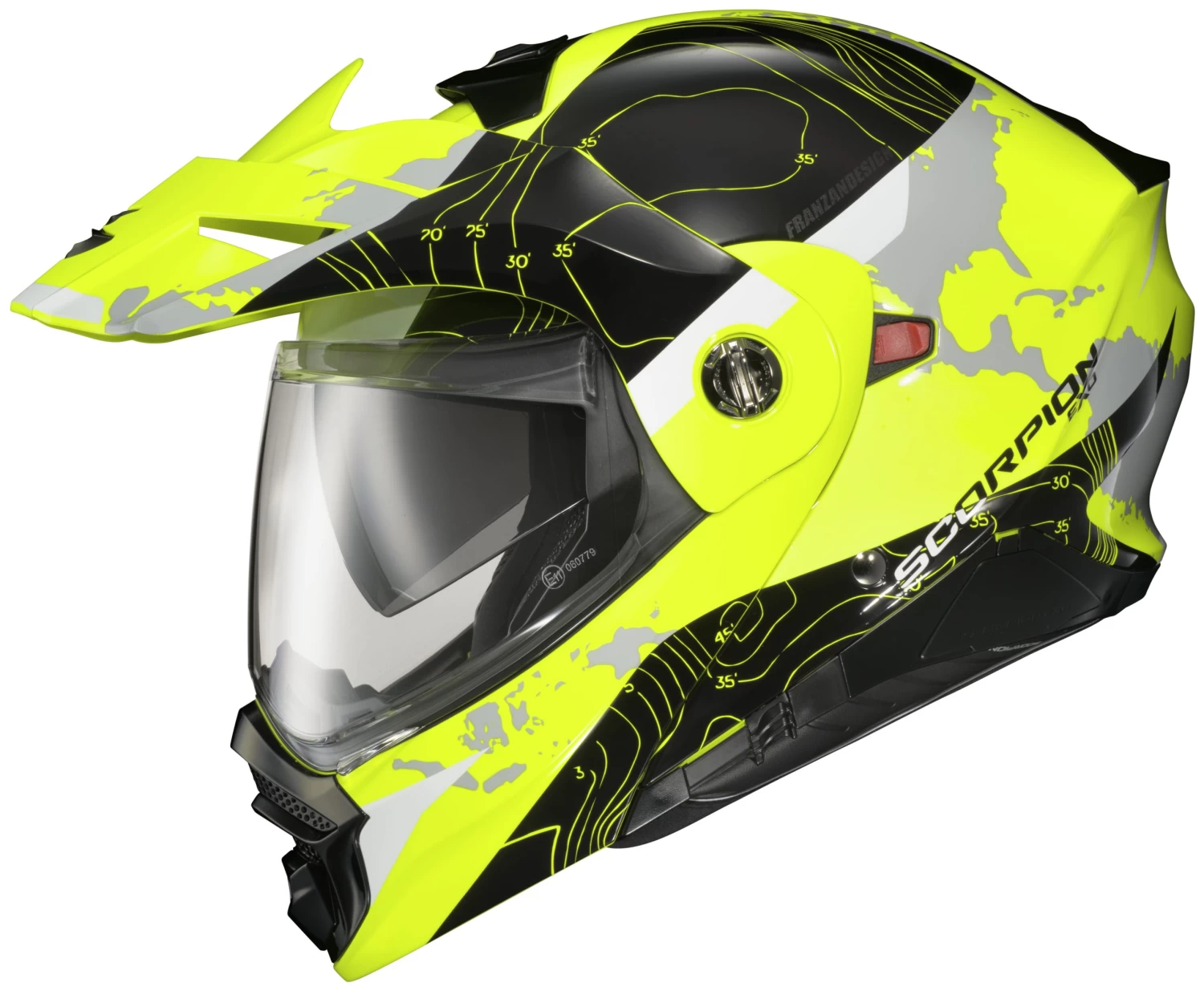 Scorpion EXO-AT960 Topographic Helmet - Image 3